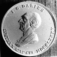 50-year medallion of J.G. Darjes