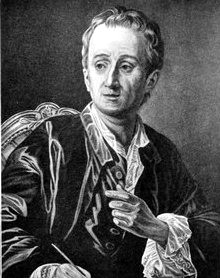 Portrait of D. Diderot