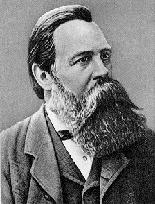 Portrait of F.Engels