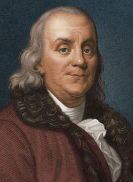 Portrait of Benjamin Franklin