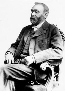 Alfred Nobel, after whom the Bank of Sweden prize is named.
