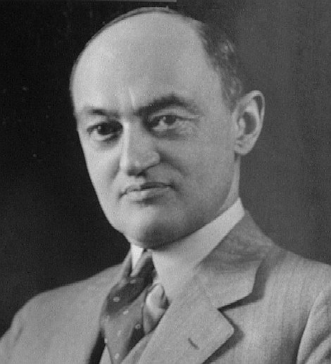 Portrait of J. Schumpeter