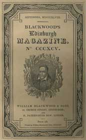 Blackwoods Edinburgh Magazine  cover
