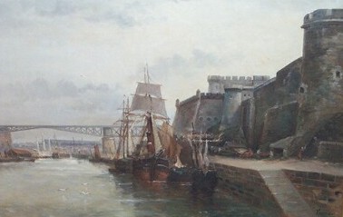 Brest, home of the French Atlantic fleet.