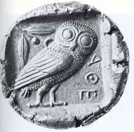 Athenian coin