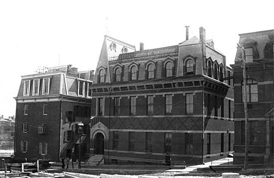 The Johns Hopkins University - hall, 1885