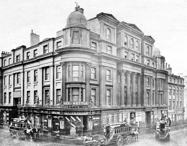 Newall's Buildings, Manchester; the headquarters of the Anti-Corn-Law League