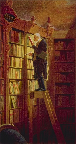 "The Bookworm" by A. Merzel